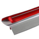 Black Bullnose Non-Slip Nosing Self-Adhesive Edging Strip - 50x25mm - High-Quality PVC, Easy Install, Enhanced Safety for Stairs, Wood, Tile, Concrete