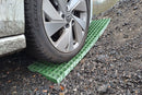 GRP Waffle Boards Pair for Off-Road Use Slip-Resistant, Durable 25mm & 38mm Fibreglass Boards in Green, Grey, Yellow - Ideal for Challenging Terrains
