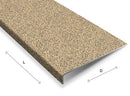 Rosy Brown Anti-Slip GRP Stair Tread Covers