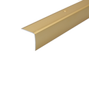 Dark Khaki Aluminium Non Slip Stair Edge Nosing For Wooden Treads