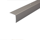 Slate Gray Aluminium Non Slip Stair Edge Nosing For Wooden Treads