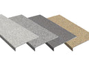 Dark Gray Anti-Slip GRP Stair Tread Covers