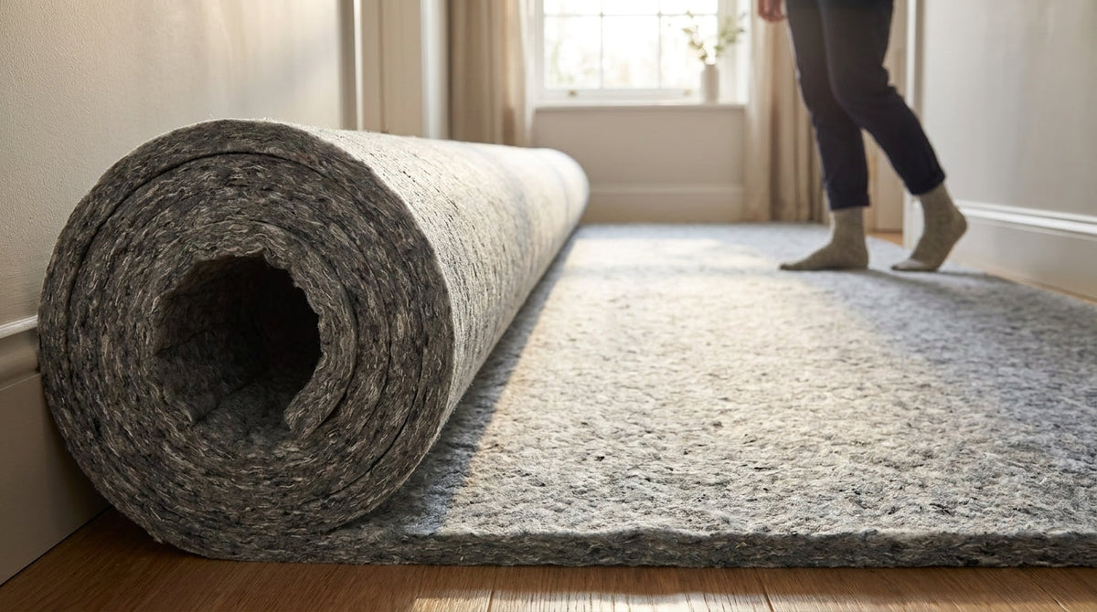 10mm PU Foam Carpet Underlay - Recycled Fibres Domestic for floor carpet underlay