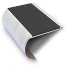 Dark Slate Gray Heavy Duty Aluminium Non Slip Stair Nosing 71mm x 55mm