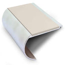 Light Gray Heavy Duty Aluminium Non Slip Stair Nosing 71mm x 55mm