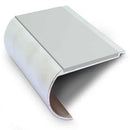 Light Gray Heavy Duty Aluminium Non Slip Stair Nosing 71mm x 55mm