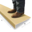 Standard Duty Anti-Slip GRP Stair Treads – 10-Year Guarantee | Fire Resistant, Lightweight, Easy Install | Non-Slip Fibreglass Stair Covers