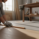 Premium Satin Lacquered End Profile Door Bar 900mm - High-Performance Flooring Accessory for Expansion Gaps