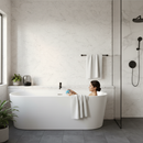 Premium Waterproof Wall Panelling - Lustre Stone 800 x 400mm for Modern Interiors