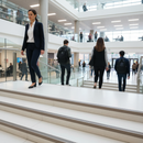 Premium Self-Adhesive Stair Nosing Profile 900mm - Easy Install with Versatile Brushed Steel Finish