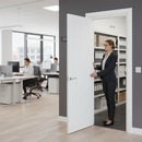 Professional Internal Primed Cottage Fire Door - DF30 Fire Rated, Solid Engineered Core, Ready for Finish