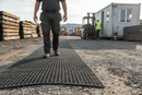 Premium Natural Rubber Matting Roll 100cm x 10.5m x 23mm for Erosion Control and Safety Walkways
