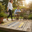 Premium Anti-Slip Decking Strips - Heavy Duty GRP with Quartz Grit for Enhanced Safety and Durability