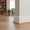 Premium Solid American Red Oak 2.1m Quadrant Beading for Flooring Installation and Expansion Gap Coverage
