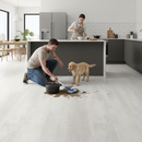 Premium Waterproof 8mm Laminate Flooring with Authentic Stone Effect and Moisture-Resistant Technology
