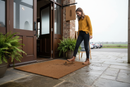 Premium Weather-Resistant Natural Coir Entrance Mat with PVC Backing for Indoor Use - Durable and Versatile Matting Solution