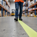 Premium Fluorescent Yellow Non-Slip Tape Roll - Heavy Duty Anti-Slip Traction for Indoor and Outdoor Use with Industrial-Grade Grip