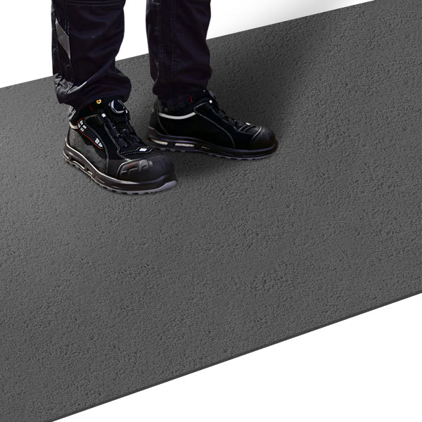 10mm Heavy Duty Black Non-Slip Floor Sheet For Wet And Frosty Area