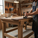 Premium Solid Oak Lock Block for Enhanced Door Strength and Stability - High-Quality Professional Grade for Industrial and Commercial Applications