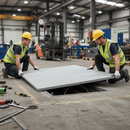 Premium Heavy Duty Solid Top GRP Grating Sheet – 41mm Thick, 3.6m x 1.2m Non-Slip Flooring Panel for Industrial Applications