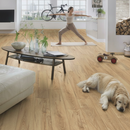 Premium Water-Resistant Classic Embossed Laminate Flooring for Kitchens and Bathrooms