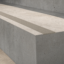 50mm carborundum insert band in Portland stone coloured grit