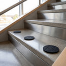 25mm Carborundum Anti-Slip Discs for Stair Nosing professionally fitted in use