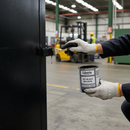 Premium Touch Up Paint 0.5L - Jet Black Solvent-Based Paint for Door Maintenance