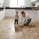 Premium Water-Resistant 8mm Laminate Flooring - Durable Oak Effect with Advanced AQUA PRO Technology
