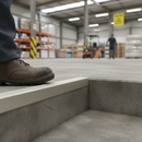 Premium Self-Adhesive Stair Nosing Profile 900mm - Versatile Brushed Steel Finish for Easy Installation and Flooring Protection