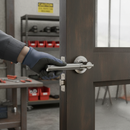 Premium Round Lever Door Handle Set with Two-Tone Finish, Fire Door Compatible and 10-Year Mechanical Guarantee