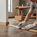 Premium Solid American Red Oak 2.1m Quadrant Beading for Flooring Installation and Expansion Gap Coverage