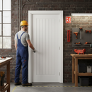 Professional Internal Primed Cottage Fire Door - DF30 Fire Rated, Solid Engineered Core, Ready for Finish