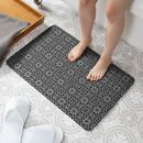 High-Performance Non-Slip Bath Mat with Quick Dry Technology, Eco-Friendly Diatomaceous Earth Material, Modern Design - 60 x 39cm