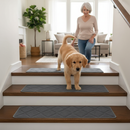 Premium Non-Slip Carpet Stair Treads 8" x 30" - 14-Pack, Washable and Customizable for Safety and Comfort