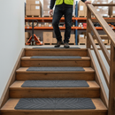 Premium Non-Slip Carpet Stair Treads, 8" x 30" (15-Pack) Washable Indoor Runners with Durable Non-Adhesive Backing