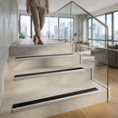 Aluminium stair nosing profile 56x32mm showing DDA compliant safety edge for indoor and outdoor use