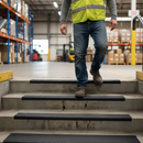 High-Performance Anti-Slip Tape Treads - 5 Pack 150mm x 610mm for Maximum Safety on Stairs and Walkways