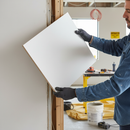 Premium White Internal Primed Door Sample - High-Quality Finish with Intricate Grain Details for Interior Spaces