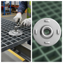 Heavy Duty Dome Washer for M6/M8 Bolts – Corrosion-Resistant Stainless Steel for GRP Grating and Mesh Flooring Panels