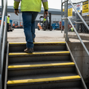 Premium Heavy Duty Anti-Slip GRP Stair Nosings 30mm x 70mm for Safety and Traction in All Environments