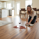 Premium Water-Resistant 8.5mm High Gloss Laminate Flooring with Wood Effect and Aqua Protect Technology