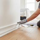 Premium White Painted Decorative Moulding 2.4m Length, 14mm Thickness for Contemporary Room Finishing