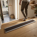 Aluminium stair nosing profile 66x32mm showing DDA compliant edge protection for indoor and outdoor steps