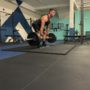 Premium Heavy Duty Non-Slip Gym Mats - Rubber Crumb Tiles 10mm Thick 1m x 1m for Safe and Durable Flooring