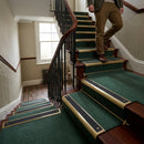 Brass Stair Nosing 63.5mm Bull Nose Single Channel BN14