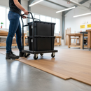 Premium Unfinished Oak Flat Threshold Profile Door Bar - 900mm Length for Seamless Floor Transition