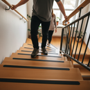 Premium Non-Slip Strips for Stairs - 16 Pack, 64cm x 3cm, Strong Adhesive for Enhanced Safety