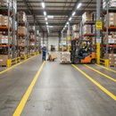 Premium Heavy-Duty Yellow Aisle Marking Tape for Industrial & Warehouse Safety with Easy Installation and Custom Sizes