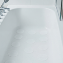 Premium Non-Slip Bath and Shower Stickers - 56 High-Quality White Discs for Enhanced Safety and Grip